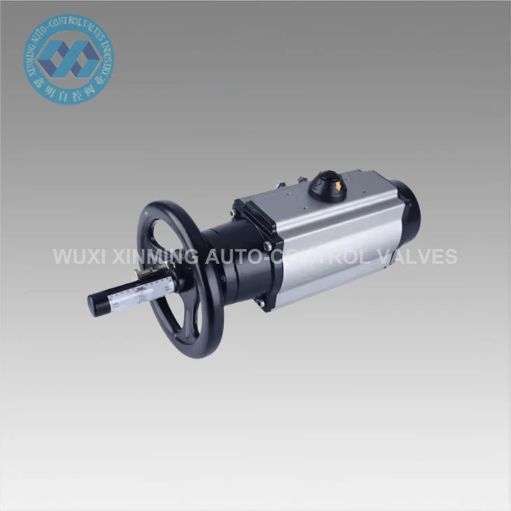 Emergency Operation Of Natural Gas Pipeline With Handwheel Single And Double Acting Pneumatic Actuator